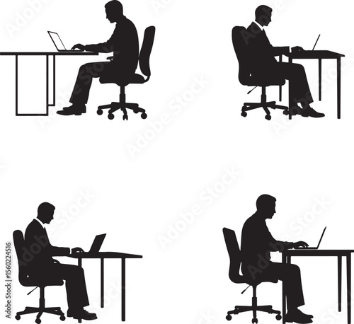 Improving Posture at Work Four Ergonomic Laptop Positions for Office Professionals
