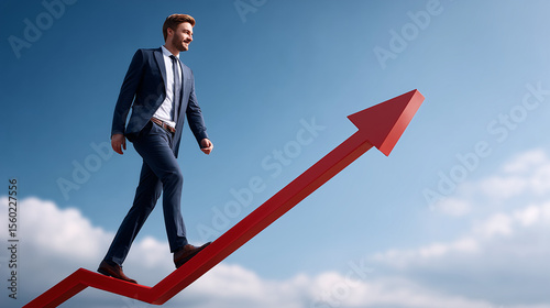 Business analytics for investment growth trade insights in finance charts graph trends analysis