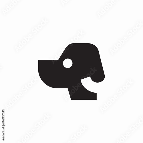 dog animal icon sign vector