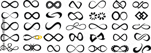 Vector set of numbers and letters with vintage fashion elements like glasses and mustaches