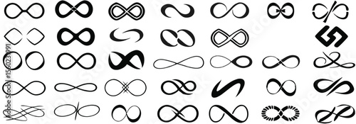 Vector set of numbers and letters with vintage fashion elements like glasses and mustaches