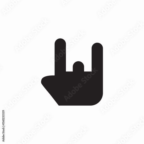 rock concert icon sign vector