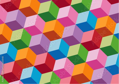 Pattern 3D Cube