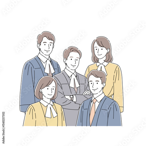 Vector set of a judge