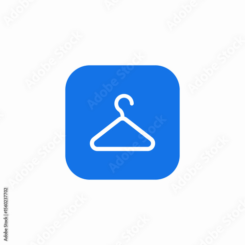 dresser hanger icon sign vector