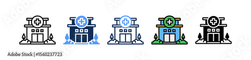 Pharmacy multiple icon