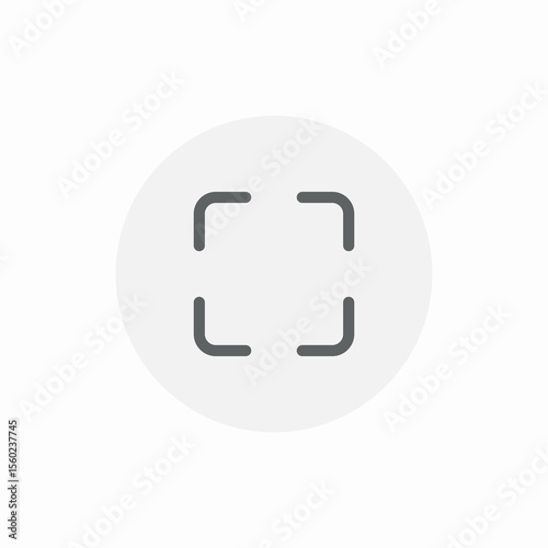 drop frame icon sign vector