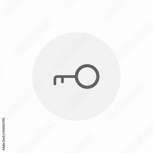 keypad entrance icon sign vector