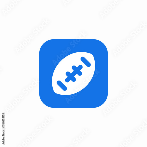 match rugby icon sign vector