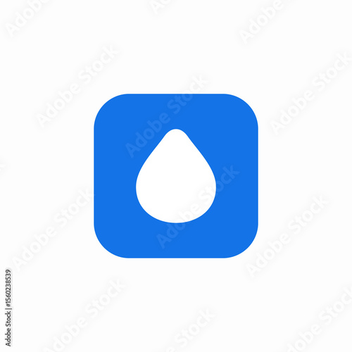 rain drops icon sign vector