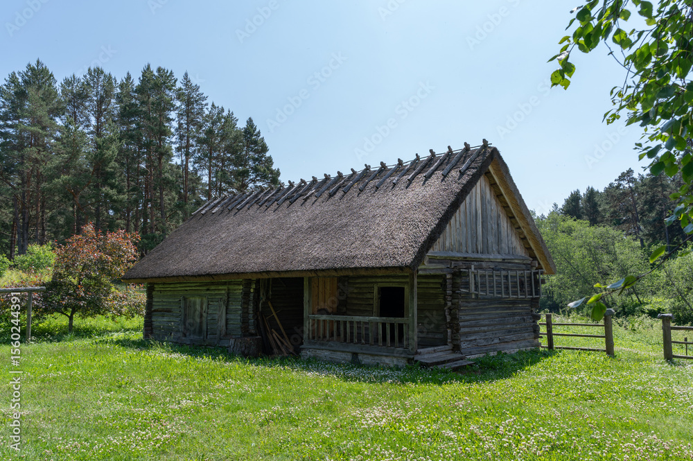 Fototapeta premium countryside cottage in estonia