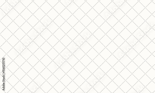 Subtle Light Diamond Grid Seamless Pattern