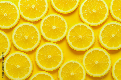 Vibrant Lemon Slices