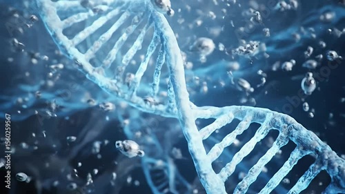 DNA Evolution in Futuristic Liquid Nanotech Environment