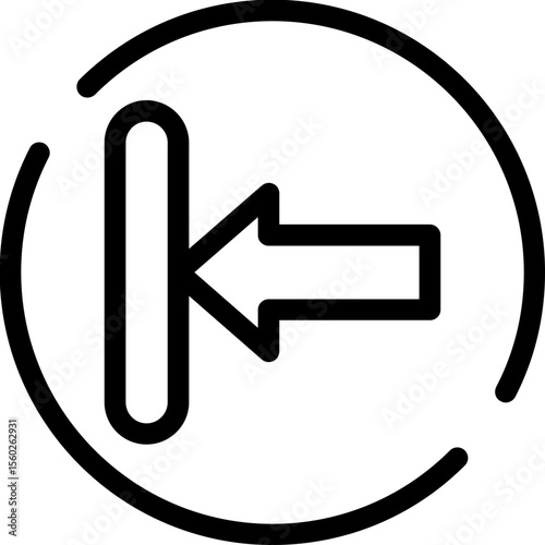 Arrow-to-left Icon