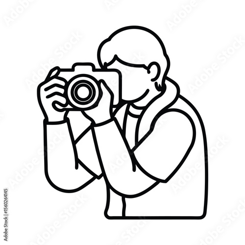 Person taking photo
