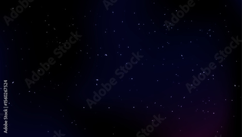 宇宙空間をイメージした抽象的な星の背景
