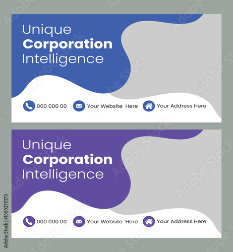  Youtube cover and corporate business banner template
