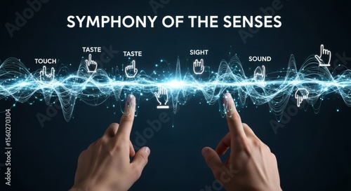 Symphony of the Senses: Abstract Visualization of Human Perception