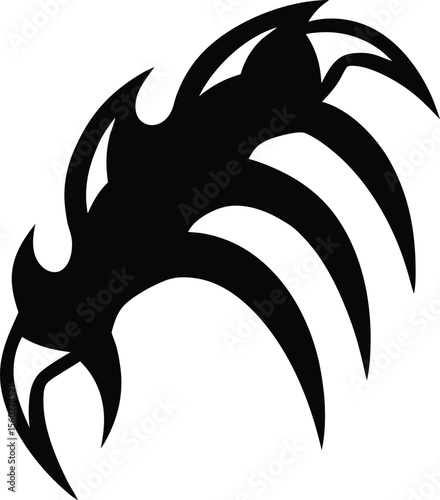 American Bear Claw Silhouette, Bear Paw black Clipart 47760860 Vector Art at Vector

