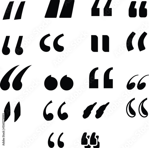 set of quotation mark collection