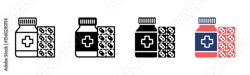 Vitamin Pack icon sheet multiple style collection
