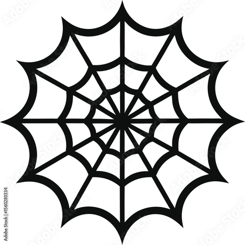 Vector halloween spider web clipart. Funny, cute illustration for seasonal design, textile, decoration kids playroom or greeting card. Hand drawn prints and doodle. | Premium Vector
