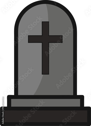 Grave Generic Flat icon vector