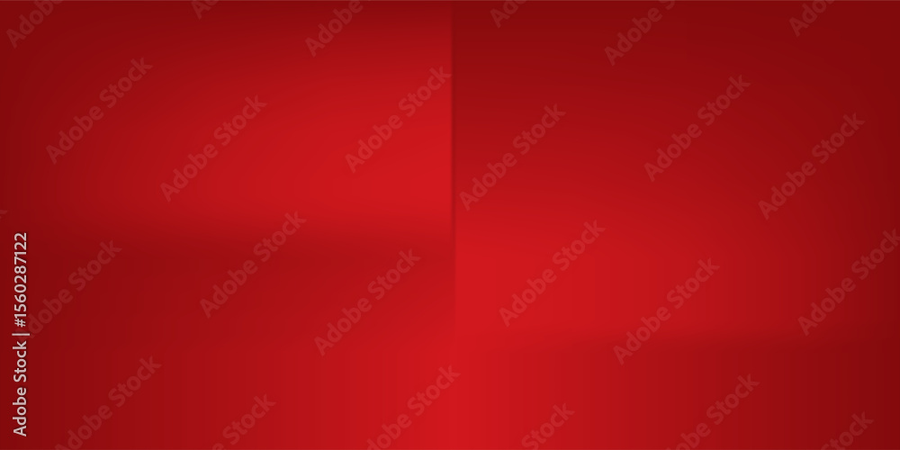 Obraz premium Abstract red gradient background, light and shadow on the backdrop with dimensions, hot tone wall with intense color, horizontal wallpaper.