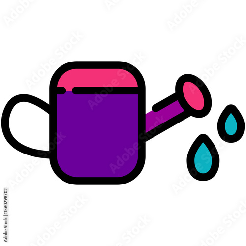 sprinkler filled line icon