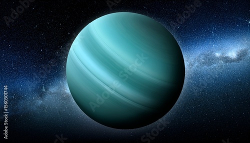 uranus planet in space