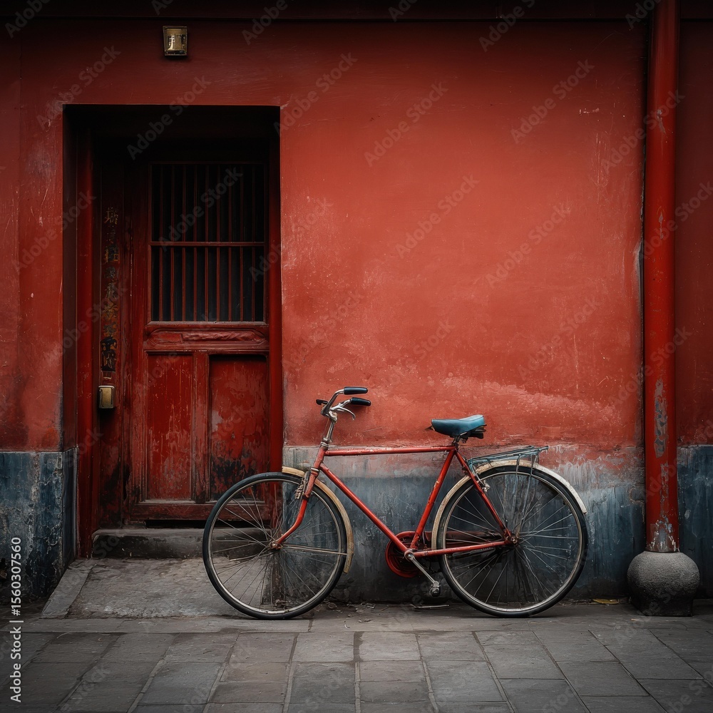 cycle standing out of home cycle standing out of home