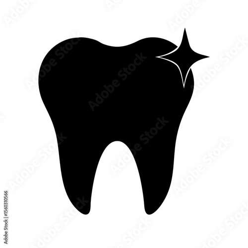 tooth icon vector illustration