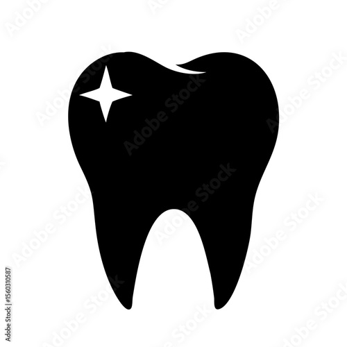 vector tooth icon