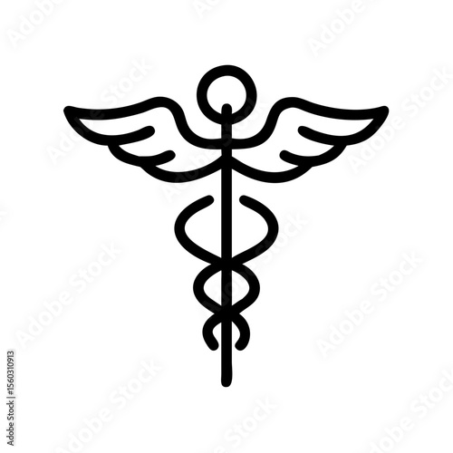 caduceus medical symbol