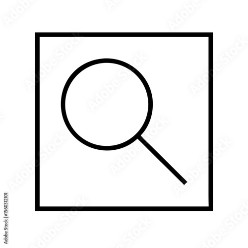 vector magnifying glass