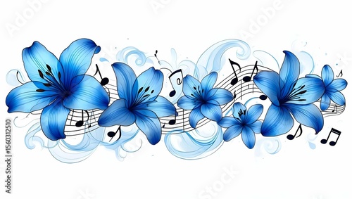 abstract floral background
