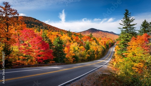 autumn in the adirondacks in ny state