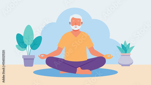 A monthly book club meeting where the residents can discuss and analyze books stimulating critical thinking and communication skills.. Vector illustration