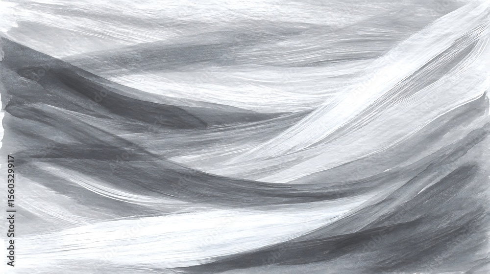 Fototapeta premium Abstract gray mountain landscape