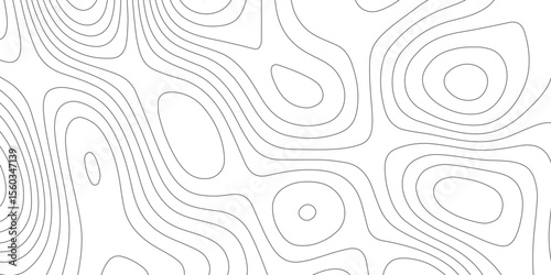 Topographic map background with geographic grid for hiking and mountain sport. luxury topographic wavy pattern and geographic grid map design. paper texture Imitation of a geographical map shades.