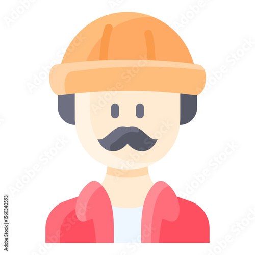 Gentleman with beanie hat and blazer