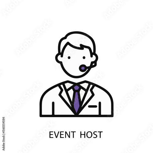 Simple outline of an event host.