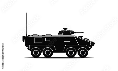 Classic car silhouette design with vintage 