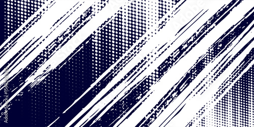 Dots halftone white blue color pattern gradient grunge texture background. Dots pop art concept texture good simple art