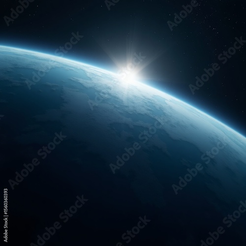 planet in space