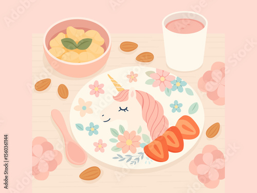 childrens themed dinnerware sets whimsical plate storytime mealtime space explorer feeding unicorn teddy bear space