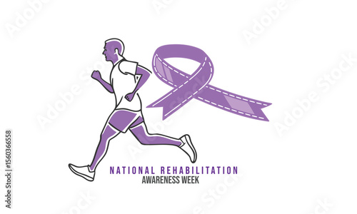 National Rehabilitation Awareness Week, concept Design Background.
