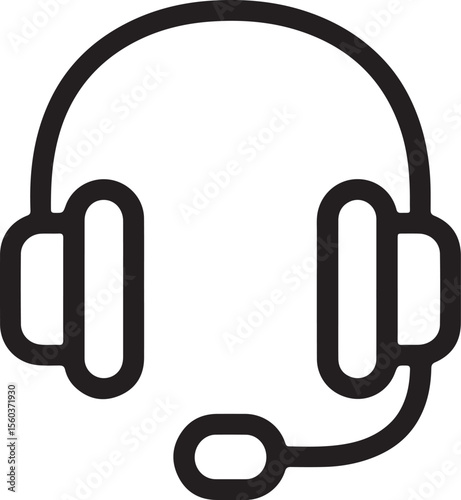 A simple black and white line drawing of a person in silhouette suitable for graphic design and branding projects