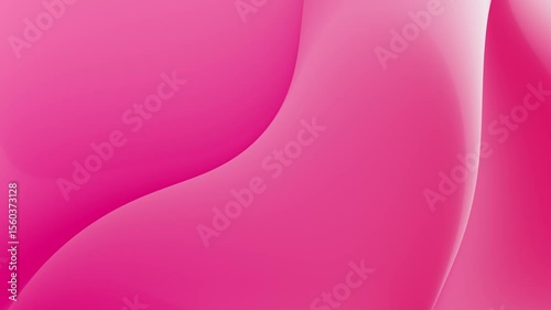 Abstract Pink Gradient Background Smooth Curves and Vibrant Hues